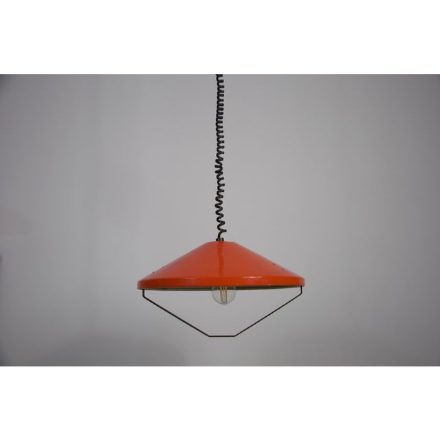 Mid 20th Century Mid-Century Metal Ceiling Lamp by Stilnovo, Italy, 1960s For Sale - Image 5 of 10