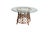 Wood Ficks Reed Dining or Center Table For Sale - Image 7 of 15