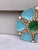 Victorian Victorian Majolica Aqua Oyster Plate by Minton, Ceramic, England, 1880 For Sale - Image 3 of 4