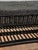 French Small Wicker Woven Coffee Table in Black With Lower Rattan Shelf, C. 1970 For Sale - Image 14 of 16