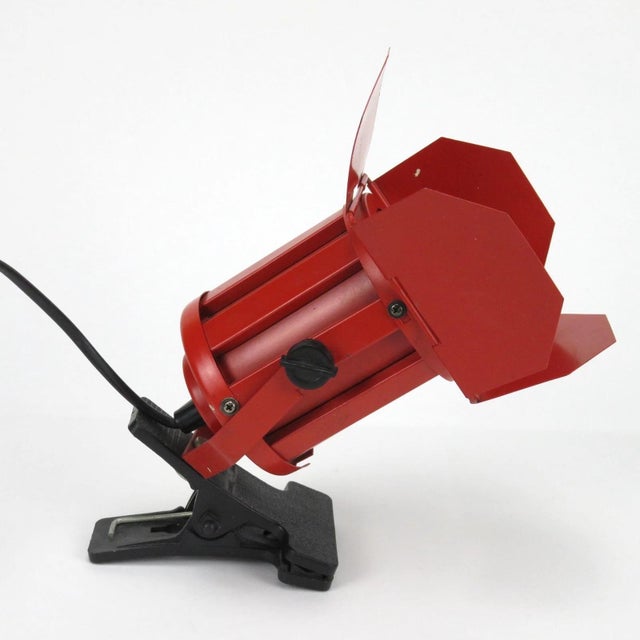 Vintage Typ K703 Red Clamp Lamp from Ikea, 1980s For Sale - Image 3 of 11