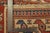 Kazak Rug 4′ X 5’4” Red Wool Tribal Hand-Knotted Oriental Carpet For Sale - Image 12 of 12