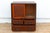 Wood Mid-Century Japanese Faux Bamboo Tansu Chest For Sale - Image 7 of 10