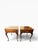 Queen Anne 1970s Pair of Councill Craftsmen Mahogany Queen Anne Lamp Tables For Sale - Image 3 of 14