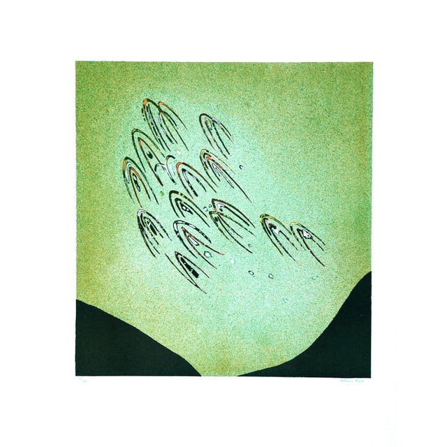 Hand Signed. Edition of 75 prints. Very good conditions.