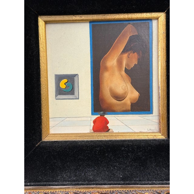Textile Frank Whipple, Monk and Nude Painting For Sale - Image 7 of 10