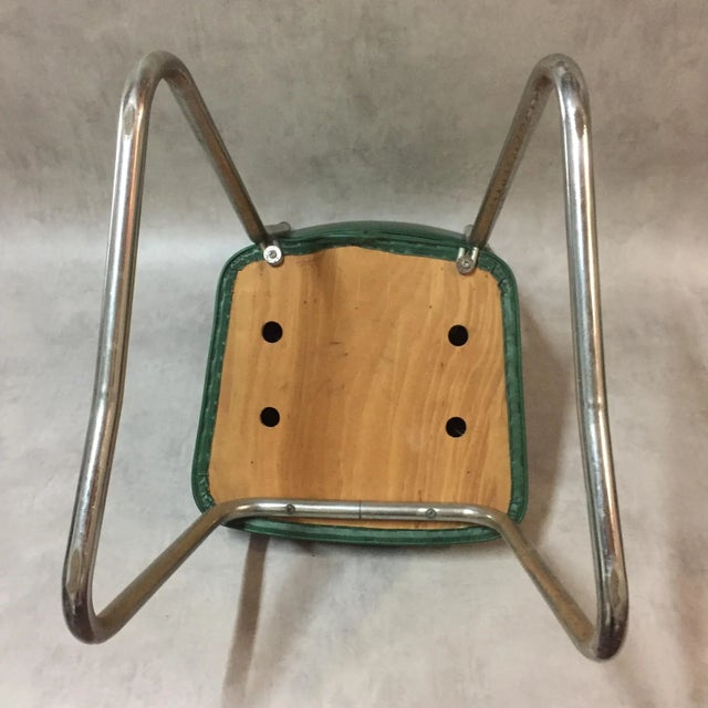 Mid-Century Skai Desk Chairs, Set of 6 For Sale - Image 10 of 11