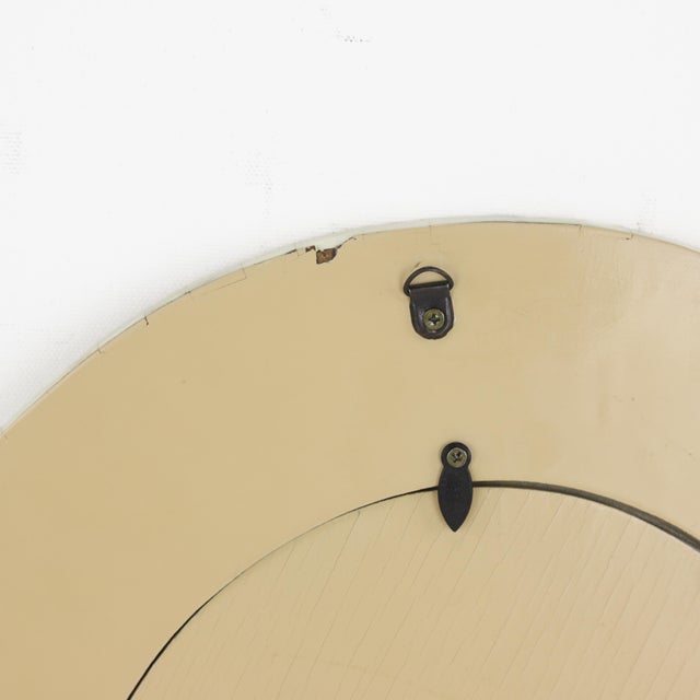 Oval-Shaped Bone Inlay Photo Frame For Sale In New York - Image 6 of 10