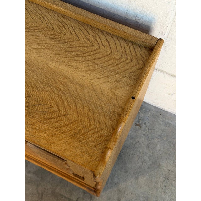 Oak Cabinet in Style of Henning Kjærnulf Denmark Mid-Century Modern 1970s For Sale - Image 9 of 10