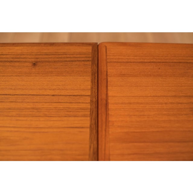 Vintage Danish Modern Niels Otto Moller Teak Extension Dining Table For Sale - Image 10 of 17