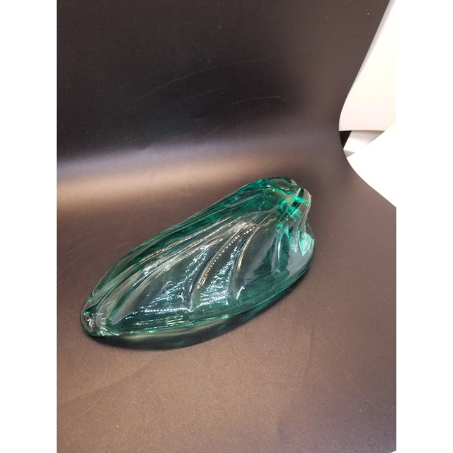 American Vintage Recycled Glass Bowl/Catchall For Sale - Image 3 of 4