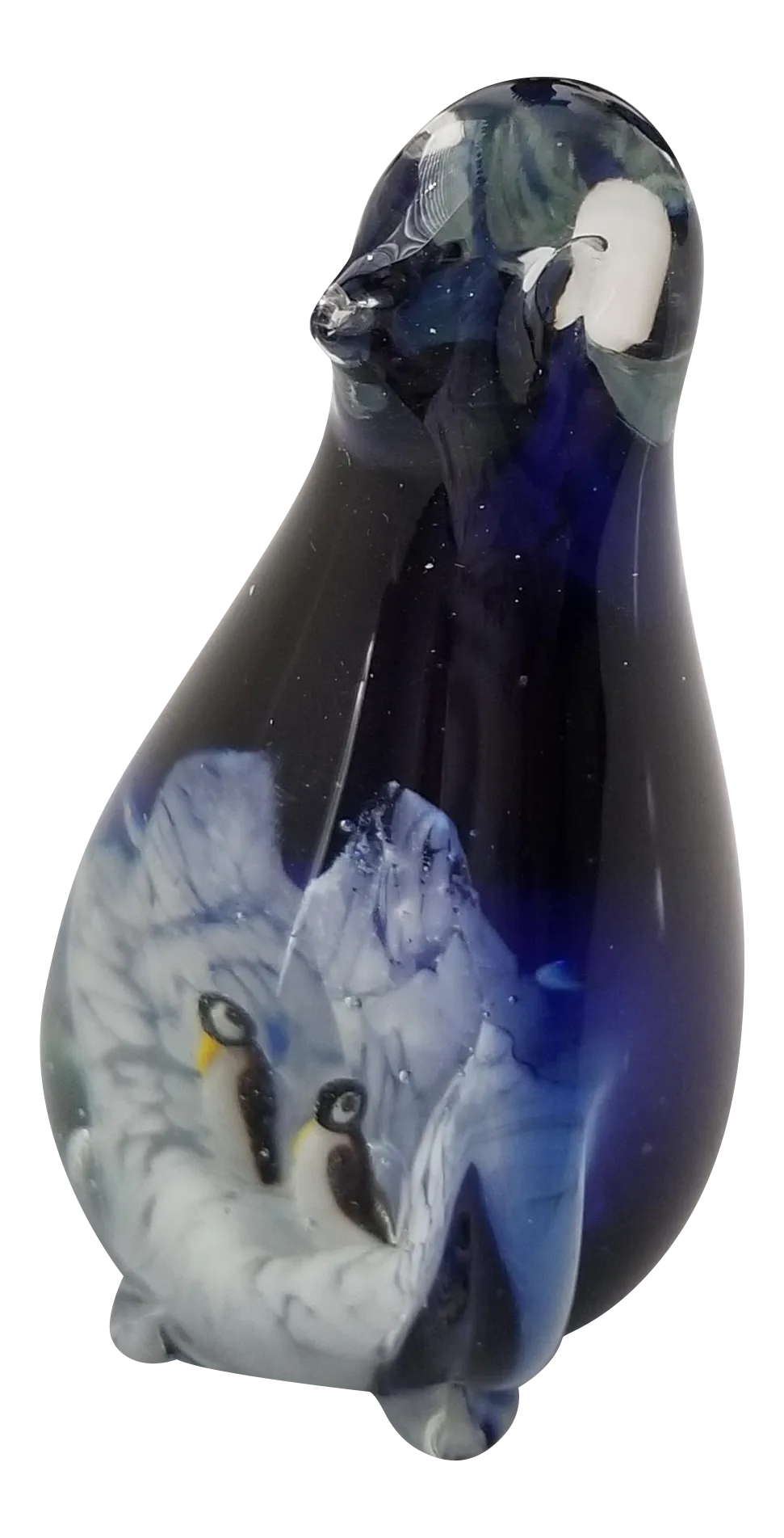 1950s Murano Glass Penguin Paperweight | Chairish