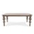 Stone Gray Distressed Farmhouse Dining Table For Sale - Image 8 of 8