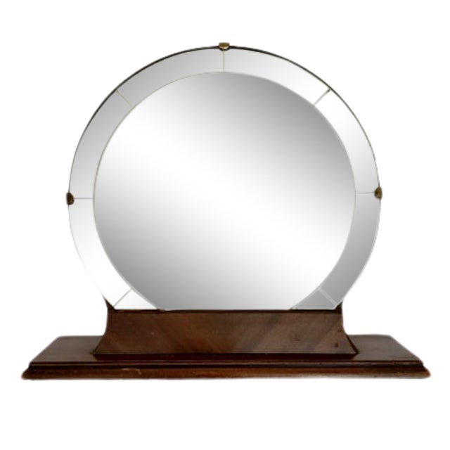 Antique Art Deco FreeStanding Dressing Table Top Mirror Chairish