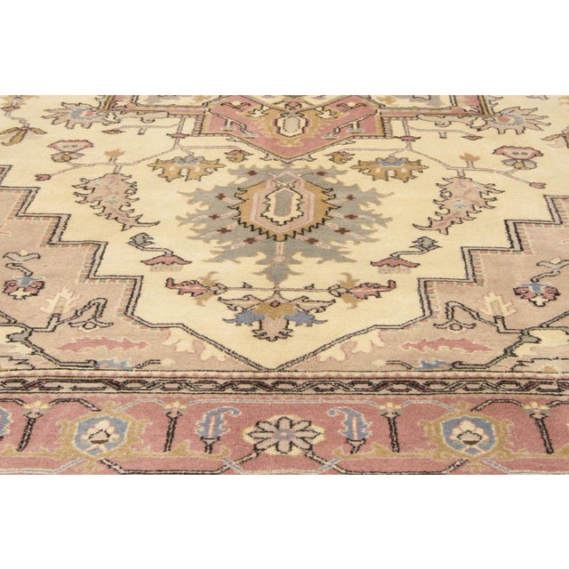 Late 20th Century Vintage Turkish Sivas Rug, 07'10 X 10'08 For Sale - Image 5 of 6