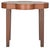 Spritely Home Mizell Quatrefoil End Table in Brown For Sale - Image 4 of 4