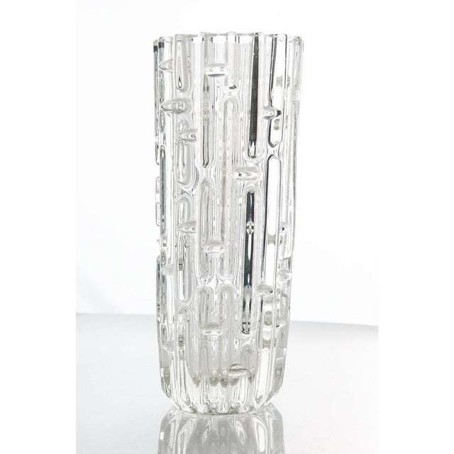 Mid-Century Czech Glass Vases by Frantisek Vizner, 1960s, Set of 2 For Sale - Image 5 of 10