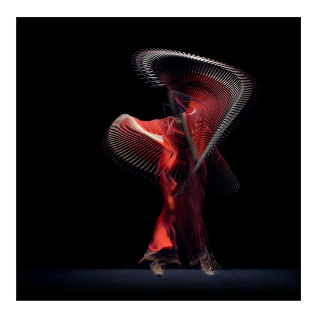 Abstract Dancers, Red 4, 2019, Photograph, 2019 For Sale