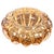 Amber Murano Bullicante Glass Ashtray from Barrovier, Italy, 1960s For Sale - Image 17 of 17