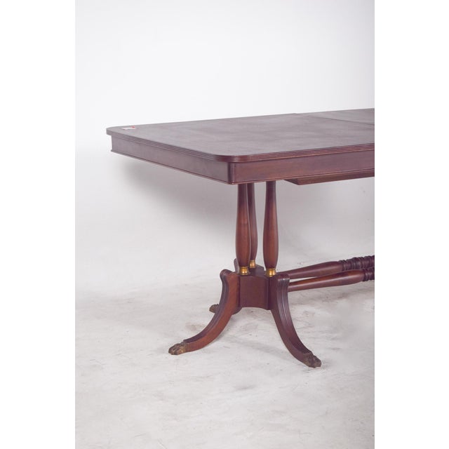 European Rectangular Extendable Dining Table, 1900s For Sale - Image 3 of 12