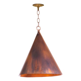 Copper Cone Pendant by Lowcountry Originals For Sale