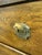 Wood Vintage Campaign-Style Six-Drawer Lingerie Chest With Brass Accents For Sale - Image 7 of 12