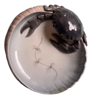 Model 3131 Crab Bowl by Jorgen Baslov for Royal Copenhagen