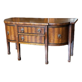 Georgian Miniature Sideboard Jewellery Box For Sale
