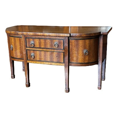 Georgian Miniature Sideboard Jewellery Box For Sale