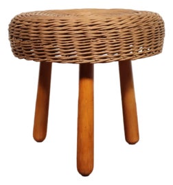 ビンテージ Tony Paul ラタンスツール トニーポール vintage Tony Paul Wicker Stool | trove｜ビンテージ家具・雑貨