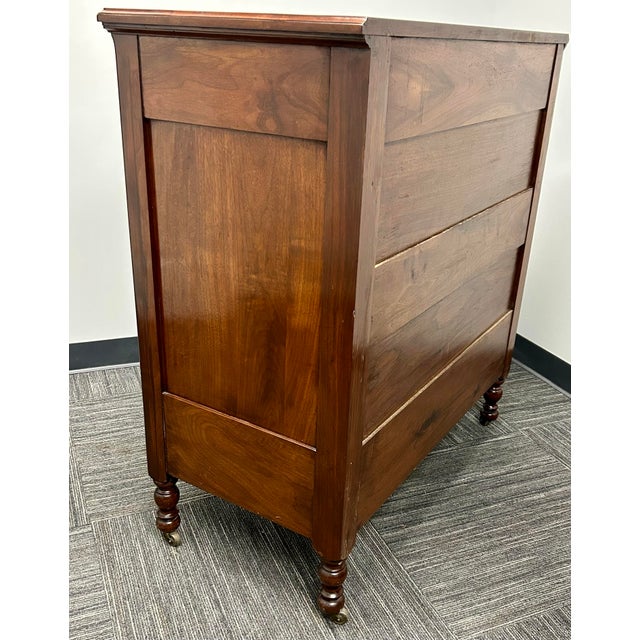 Vintage Mahogany Chest For Sale In Philadelphia - Image 6 of 6