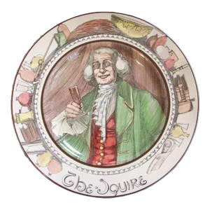 Royal Doulton Professionals Series Ware Collector Plate - the Squire