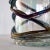 Glass Large Iridescent Murano Vase, 1990s For Sale - Image 7 of 9
