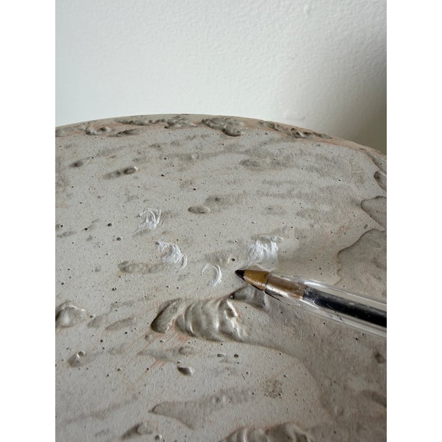 1980's Postmodern Plaster and Wood Pedestals - Set of 3 For Sale - Image 15 of 18