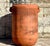 Vintage Boho Chevron Stripe Terra Cotta Planter For Sale - Image 11 of 12