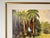 1980s Vintage Tropical Landscape Oil on Canvas Painting by Nandor Horthy, Framed/ Sold For Sale - Image 5 of 11