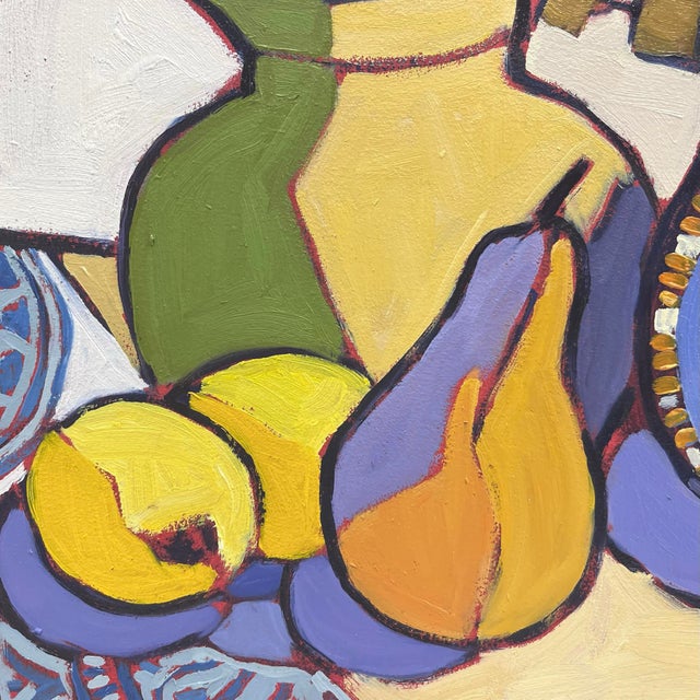 Mediterranean Patterns, Contemporary Still Life Oil Painting, Original Artwork For Sale - Image 4 of 7