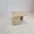 Italian Coffee Table in Travertine, 1980s For Sale - Image 6 of 13