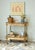 Matthew Izzo Home Cash Light Burlwood Bar Cart With Brass Details For Sale In New York - Image 6 of 7