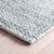 Contemporary Dash & Albert by Annie Selke Loggia Sky Woven Wool Rug, 7' 6" x 9' 6" For Sale - Image 3 of 4