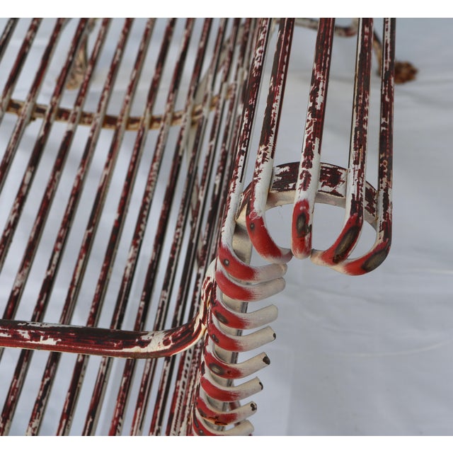 19th Century Arras 'Grassin Baledans' Lion Paw Bench For Sale In Cincinnati - Image 6 of 16