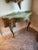 Beautiful antique Venetian corner console desk vanity or accent table that leans against a wall or corner. Because it is...