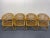 Vintage McGuire Rattan Barrel Chairs on Casters – Set of 4 For Sale - Image 9 of 12