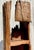 Late 20th Century Vintage Boho Carved Tree Trunk Etagere For Sale - Image 5 of 9
