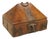 19th Century Pyramidal Wooden and Iron Kerala Table Box, Southern India For Sale