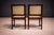 Pair of Armchairs in Hardwood & Caning 1960s For Sale In New York - Image 6 of 7