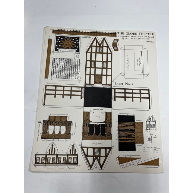 1960s Vintage Shakespeare's Globe Theater Model Kit For Sale In New York - Image 6 of 9