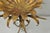 Vintage Italian Hollywood Regency Gold Gilt Tole Metal Iron Compote Centerpiece For Sale - Image 11 of 12