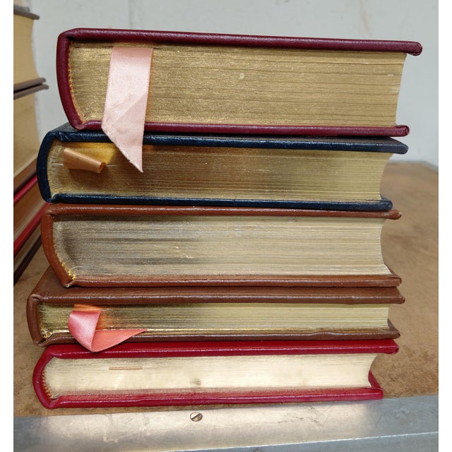 1980s Easton Press Leather Bound Books Set of 10 For Sale - Image 10 of 18