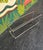 Late 20th Century Postmod Chrome Faux Bamboo & Smoked Glass Console Table For Sale - Image 5 of 11